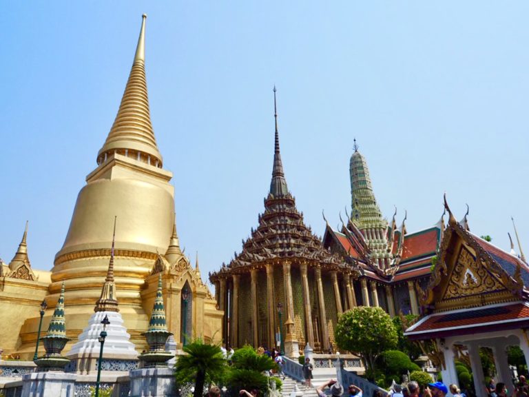 タイ・バンコクのエメラルド寺院ことワットプラケオ（王宮）